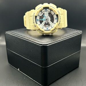 Casio G-Shock Men’s Cream Resin Quartz Watch 51mm Preowned